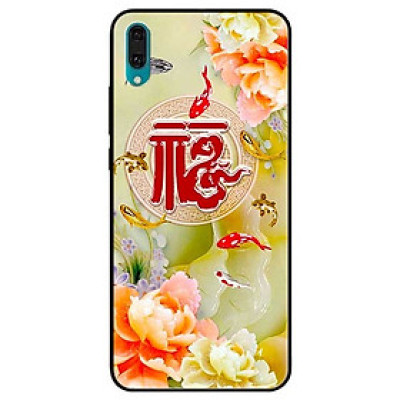 Ốp lưng dành cho Huawei Y7 Pro (2019) mẫu Cá và Mẫu Đơn