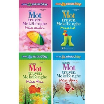 Sách - Tủ Sách Rèn Luyện Nhân Cách Sống - Mỗi Tối Một Truyện Mẹ Kể Bé Nghe (Mùa Đông) - Tân Việt Books