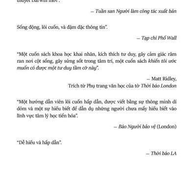 Một Loài Động Vật Có Đạo Đức - The Moral Animal