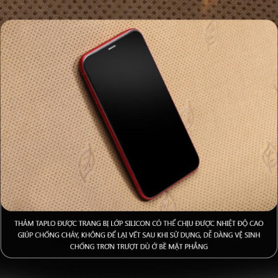 Thảm taplo ô tô Kia Rio 2018 2019 loại da vân cacbon chống nắng, chống nứt vỡ taplo, thảm taplo Kia Rio