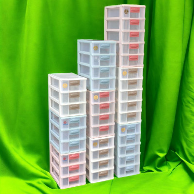 TỦ MINI NHỰA TRONG 3 / 4 / 5 TẦNG CAO CẤP