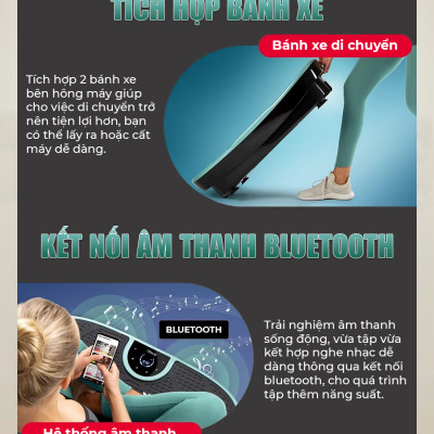 Máy Rung Toàn Thân OKACHI JP-860 Công Nghệ Rung Tiên Tiến Với 180 Cường Độ Rung