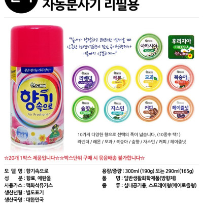 Xịt phòng Sandokkaebi chai 300ml ( sản phẩm có nhiều mùi hương để bạn chọn lựa ) - Hàng nội địa Hàn Quốc.