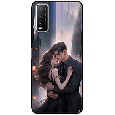 Ốp lưng cho Vivo Y12s - Y20 - Y20s - Y21 - Y21s - Y33s - Y33T - Cặp Đôi Áo Đen - Hàng Chính Hãng