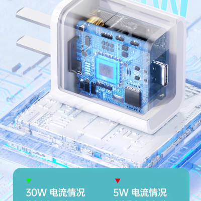 Bộ sạc nhanh LI-TOP GaN AT17 chân Ios (L) công suất PD 30W, có chứng nhận 3C tiêu chuẩn quốc gia, hàng chính hãng bảo hành 12 tháng