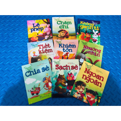 Sách - Gieo Mầm Tính Cách Cho Bé Yêu (Bộ 9 Cuốn)