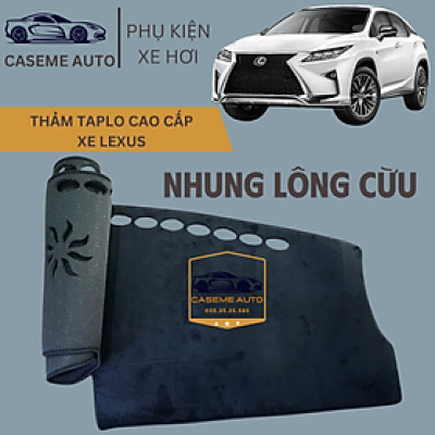 [LEXUS] Thảm Taplo 3 Lớp Dành Cho Các Xe Hãng LEXUS, Nhung Lông Cừu Cao Cấp - Hàng Chính Hãng