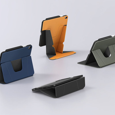 Bao Da UNIQ RYZE 360 Cho iPad Air Gen 6 2024 11inch/ 13inch Với Thiết Kế Hiện Đại Nổi Bật Bảo Vệ Toàn Diện Hàng Chính Hãng