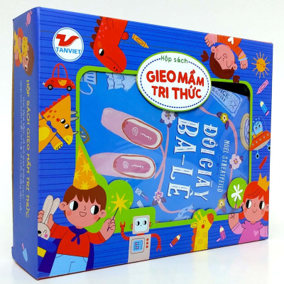 Box Set Gieo Mầm Tri Thức 5: Văn Học Kinh Điển Shoe Books (Bộ 3 Cuốn)