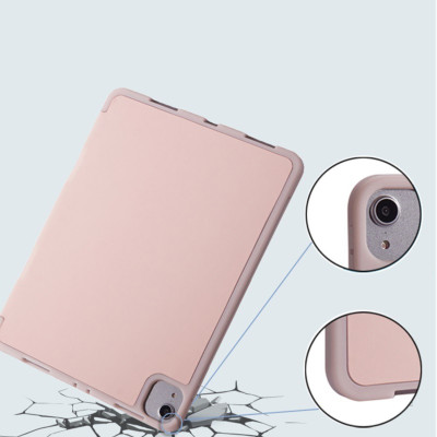 BAO DA SMART COVER SILICON, ỐP LƯNG SILICON CHO IPAD CÓ KHE CÀI BÚT APPLE PENCIL CHO IPAD 10.2 INCH, 10.5 INCH, IPAD PRO 11 INCH