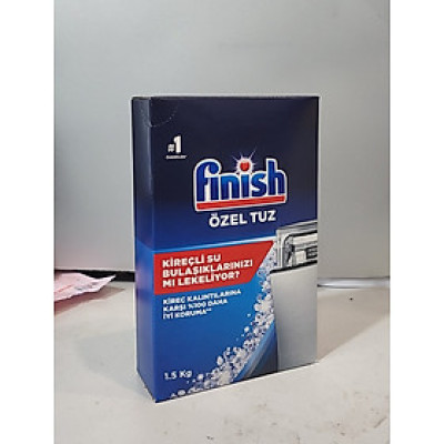 Muối rửa bát Finish 2kg Dishwasher Salt, Muối finish làm mềm nước 1kg dùng cho máy rửa bát