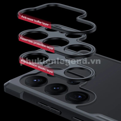 Ốp lưng chống sốc cho Samsung Galaxy S25 Ultra hiệu Xundd Fitted Armor Case trang bị túi khí bảo vệ góc, gờ bảo vệ camera - Hàng chính hãng 