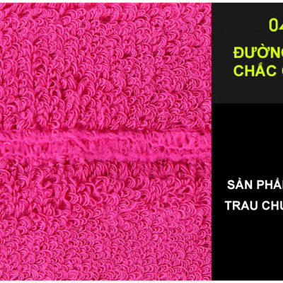 Băng đô băng trán thể thao AOLIKES A-2108 thấm mồ hôi cotton thoáng khí sport sweatband