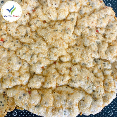 Bánh Tráng / Bánh Đa Nướng Muối Ớt Túi 5 Cái VietTin Mart