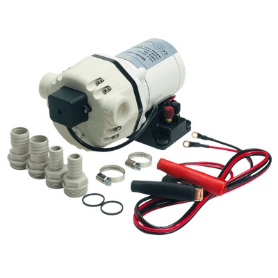 Bơm hóa chất giặt tẩy, nước rửa chén bát điện 12V 24V HV-30 lưu lượng 20L