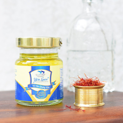 Yến Loan - Yến hũ 5g yến chưng sẵn với Saffron không chất bảo quản giúp bồi bổ sức khỏe, sắc đẹp, sinh lý Nữ