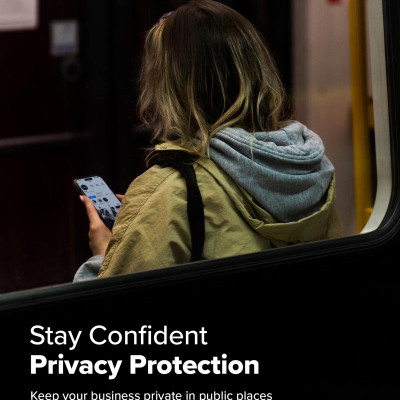 [Combo 2] Dán cường lực chống nhìn trộm cho iPhone 16 Pro Max/16 Pro/16 Plus/15 Plus/16/15 RINGKE Easy Slide Privacy Tempered Glass - Hàng Chính Hãng