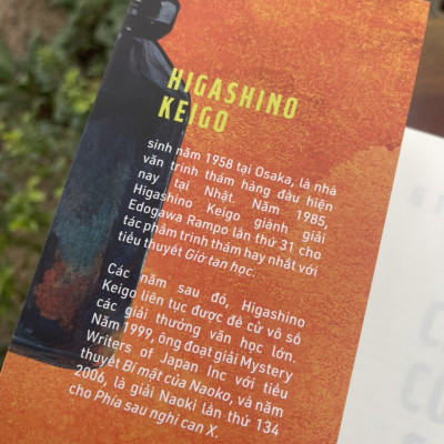 CÁNH CỔNG SÁT NHÂN –  Higashino Keigo - Nguyễn Hải Anh dịch - Nhã Nam - NXB Hà Nội (bìa mềm)