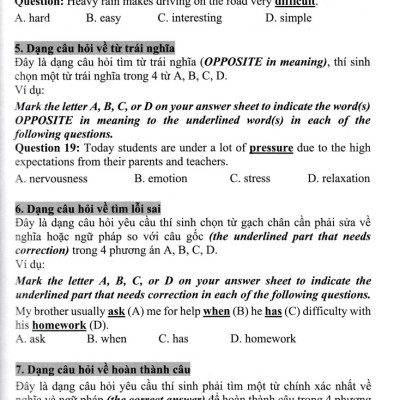 Tuyển Tập Đề Thi Môn Tiếng Anh THPT Quốc Gia Từ Năm 2017 Đến Năm 2022 - Đáp Án Kèm Lời Giải Chi Tiết (Tập 1) _HERO