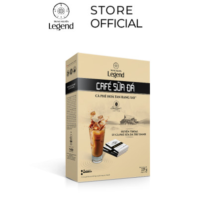 Combo 2 Hộp Cà Phê Trung Nguyên Legend Sữa Đá – Hộp 9 Gói – Cà Phê Hòa Tan Pha Đá Chuẩn Vị Việt