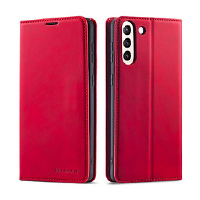 Bao da bò non dạng ví hãng Greencase dành cho Samsung S21 - Hàng nhập khẩu