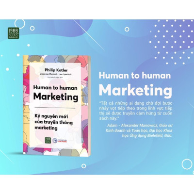 Sách - Human To Human Marketing - Philip Kotler & Waldemar Pfoertsch & Uwe Sponholz - 1980 Books