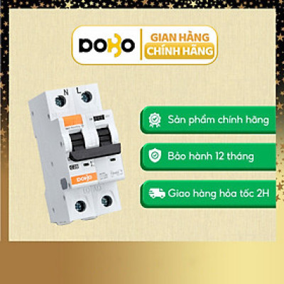 Cầu Dao Chống Giật 2 Pha Dobo Electric Korea (40A - 30mA) - Trắng