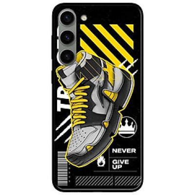 Ốp lưng dành cho Samsung S23 - S23 Plus - S23 Ultra - A34 5G - A54 5G mẫu Giày Vàng Đen