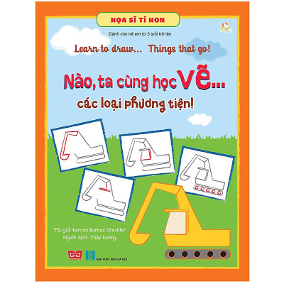 Combo Họa Sĩ Tí Hon - Learn To Draw (4 Cuốn): Princess Kingdom! - Nào, ta cùng học vẽ...vương quốc công chúa! + Ocean Wonders! - Nào, ta cùng học vẽ...đại dương diệu kỳ! + Dinosaurs! - Nào, ta cùng học vẽ...các loài khủng long! + Things that go! - Nào, ta cùng học vẽ...các loại phương tiện!
