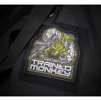 Patch_velcro chiến thuật TRAINED MONKEY_Warchief