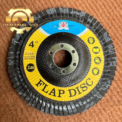 Nhám xếp Lionking-ráp xếp Lionking đường kính 100mm lỗ cốt 16mm (Gía đã bao gồm VAT)