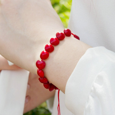  VÒNG TAY tình duyên HẠT ĐẬU ĐỎ - HỒNG ĐẬU - LỜI HỨA TÌNH YÊU 