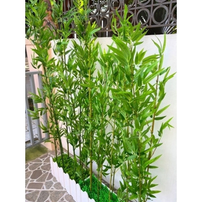 Trúc quân tử giả Set 20 cây trúc giả - Size từ 120cm đến 200cm - Cây giả, hoa lụa trang trí nhà cửa
