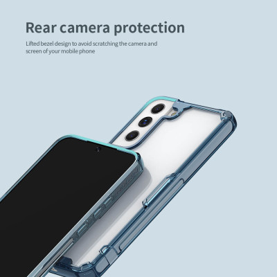 Ốp lưng silicon dẻo trong suốt cho Samsung Galaxy S22 hiệu Nillkin Nature Pro mỏng 0.6mm - hàng nhập khẩu