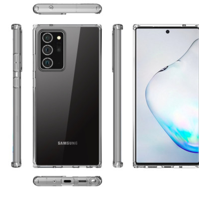 Ốp lưng Samsung Galaxy Note 20 Ultra chính hãng Likgus trong suốt, chống sốc - Hàng nhập khẩu