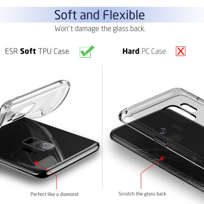 Ốp lưng silicon chống sốc cho Samsung Galaxy S8 hiệu Likgus Crashproof giúp chống chịu mọi va đập  - Hàng chính hãng