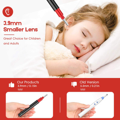 Dụng Cụ Lấy Ráy Tai Thông Minh Cảm Biến Bebird Camera Nội Soi Không Dây WiFi 6 Đèn LED và HD 1080P 2Megapixels