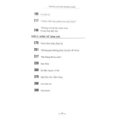 Sách - Những Bá Chủ Không Gian