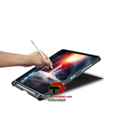 Bao da bàn phím kèm TrackPad cho iPad Pro 11 2020 chính hãng WIWU Mag Touch IPad Keyboard, có thể tháo rời, có đèn LED - Hàng chính hãng