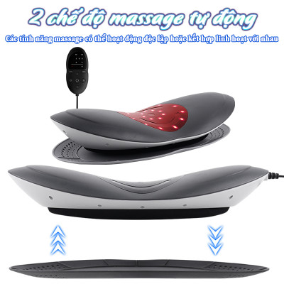 Máy kéo giãn cột sống lưng Lumbar Massager Nikio ST-1201 - Massage cho người thoát vị đĩa đệm