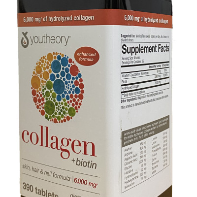 Collagen+Biotin Youtheory Mỹ (Collagen Type 1-2-3) - QuaTangMe Extaste