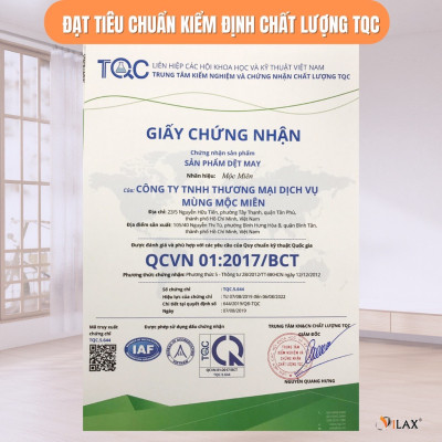 Màn Chụp Cao Cấp Mộc Miên Đỉnh Rộng - Kích Thước 1,6mx2m-2 cửa ( Trắng Viền Xanh Xám )