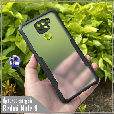 Ốp lưng cho Xiaomi Redmi Note 9 - Redmi 10X 4G chống sốc trong viền nhựa dẻo XunDD - Hàng Nhập Khẩu