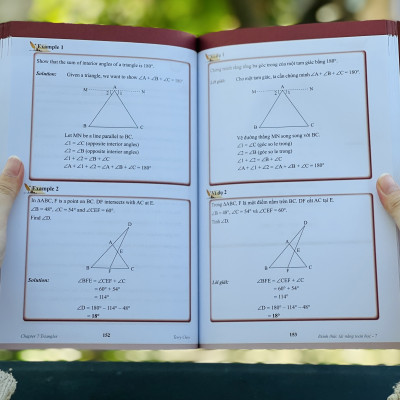 Combo sách Đánh thức tài năng toán học 7 và 50 thủ thuật toán ( 2 cuốn ), sách kiến thức toán học lớp 7 lớp 9 - Hiệu sách Genbooks