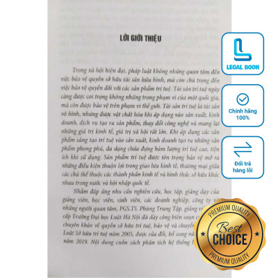 Sách Quyền sở hữu trí tuệ, bảo vệ và chuyển giao - PGS.TS Phùng Trung Tập (Xuất bản năm 2021)