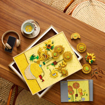 Đồ Chơi Lắp Ráp Tranh Hoa Hướng Dương Của Vincent Van Gogh LEGO ART 31215 (2615 chi tiết)