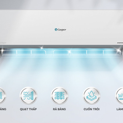 Máy Lạnh Casper Inverter 1.5hp TC-12IS36-Hàng chính hãng