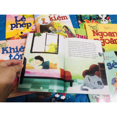 Sách - Gieo Mầm Tính Cách Cho Bé Yêu (Bộ 9 Cuốn)