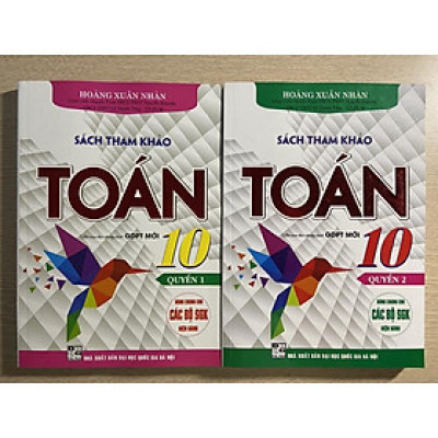 Sách - Sách tham khảo Toán 10 ( quyển 1 + quyển 2)