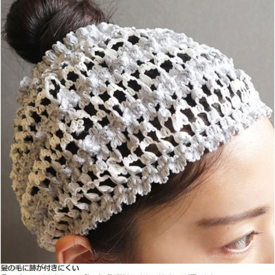 Khăn mũ trùm đầu khi tắm Towa Sangyo - Bản rộng - Hàng nội địa Nhật Bản nhập khẩu chính hãng